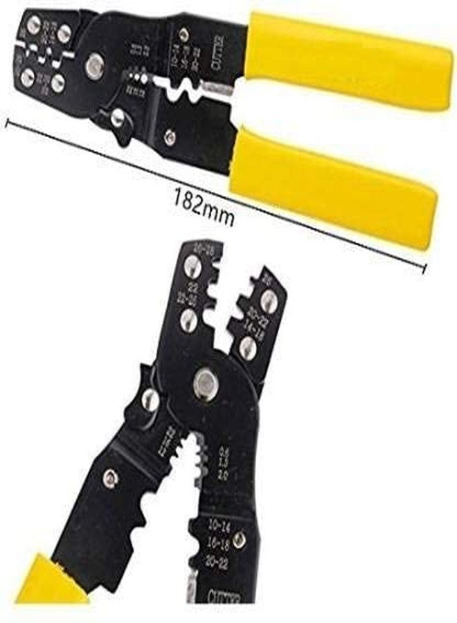 Dumdaar 202 Multi-function Crimper Stripping Pliers. Quality Tools Crimping Press Tool Manual Crimper - Image 3